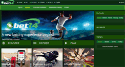 Desktop Screenshot of bet14.com